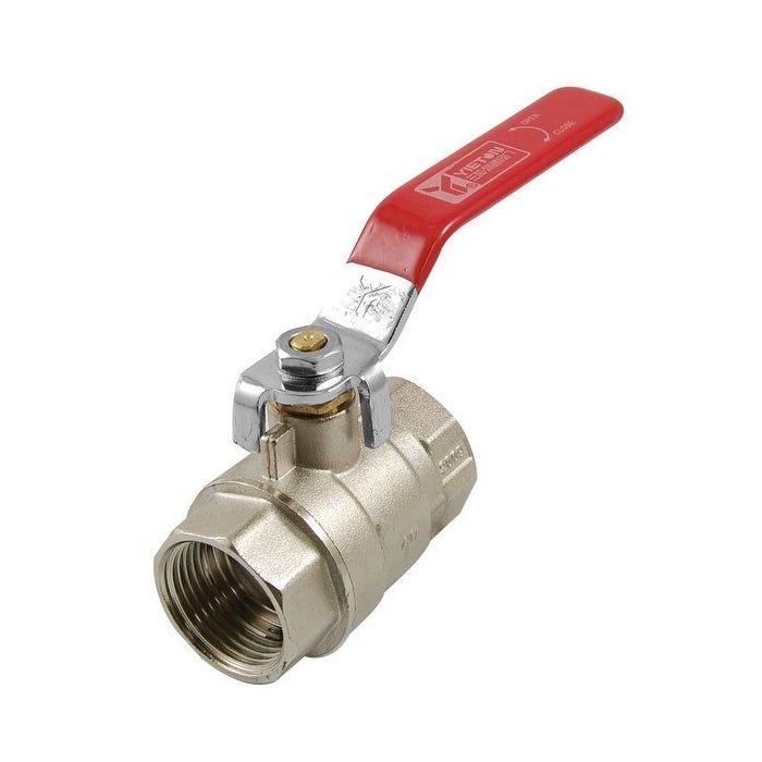 Red/Blue Lever Economy Ball Valve - 3/4